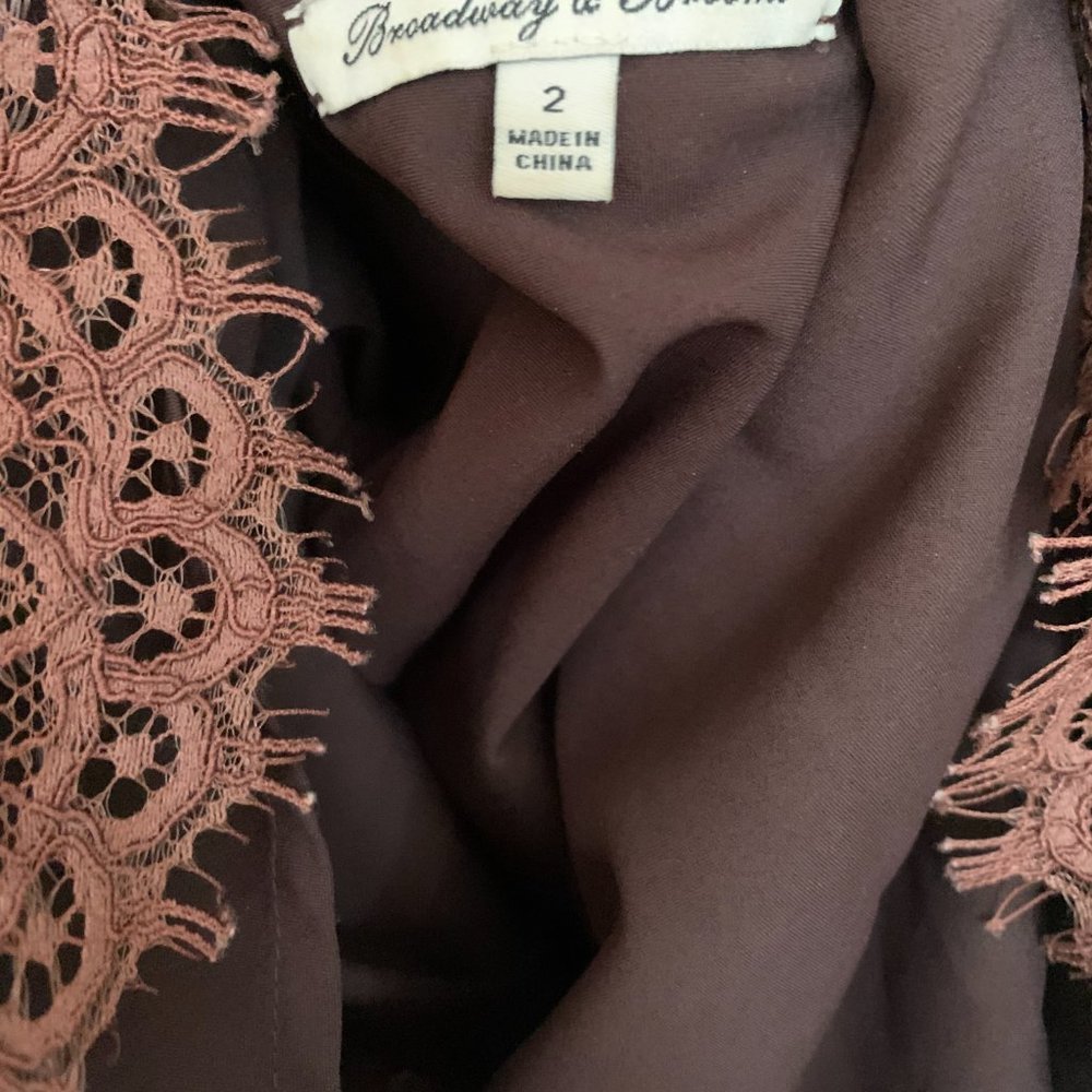 Madewell Broadway & Broome Rose Lace Mini Dress View 3